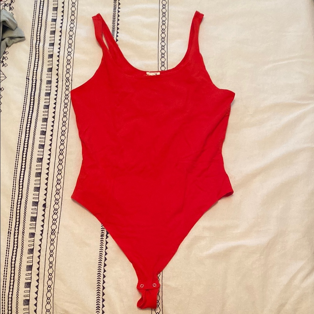 Garage Red Bodysuit